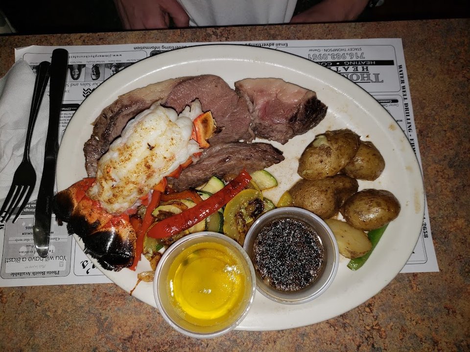 Surf & Turf with Prime Rib