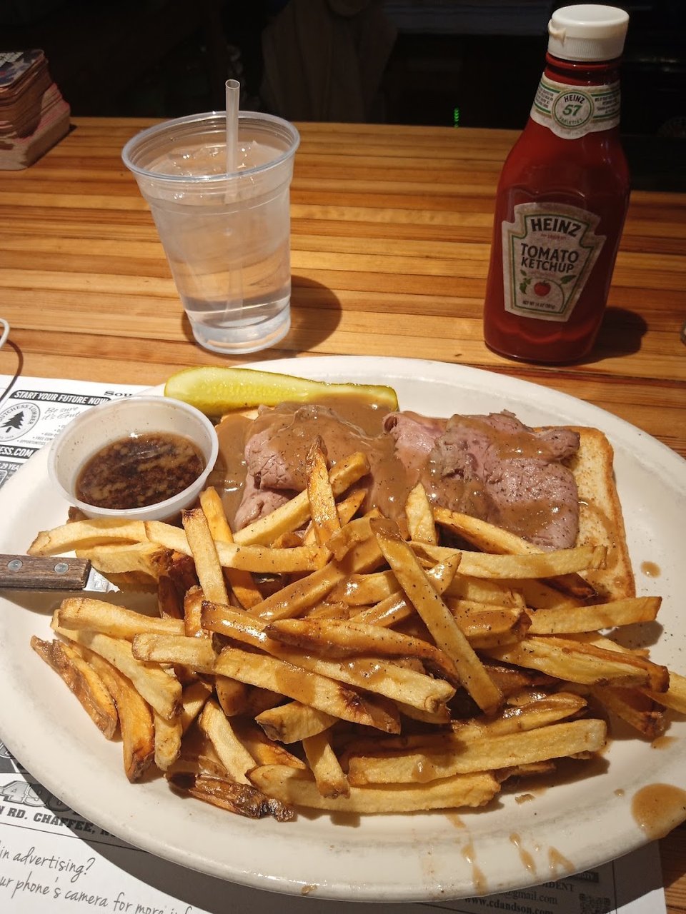 Sliced Prime Rib Sandwich